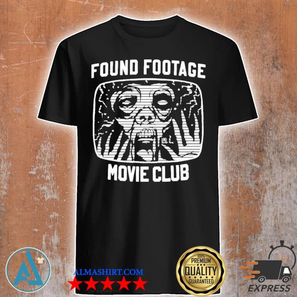 Loudmouth Threads Merch Found Footage Movie Club Shirt