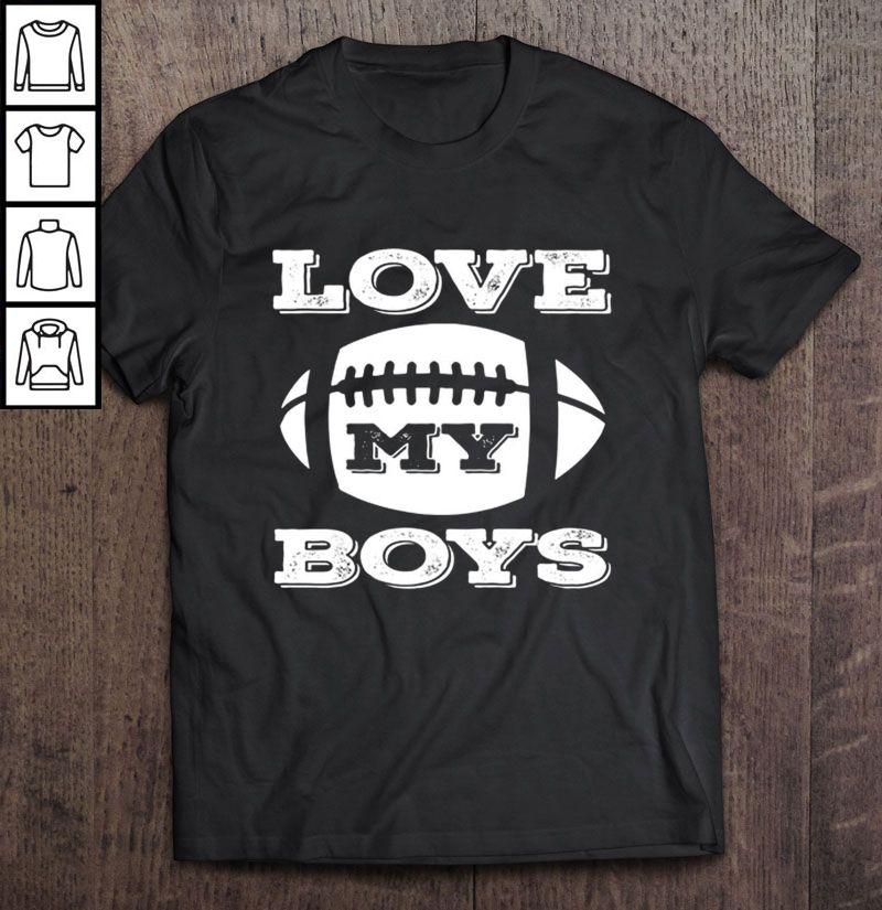 Love My Boys Baseball T-shirt