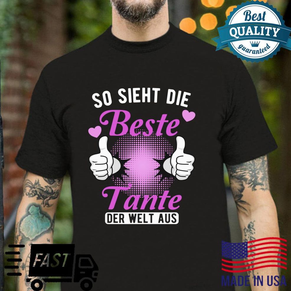 Lustiges Design Für Die Beste Tante Der Welt Langarmshirt Shirt