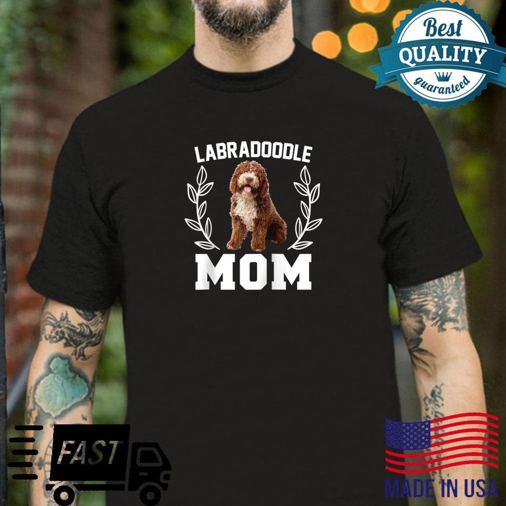 Lustiges Geschenk Für Hundeliebhaber Mit Labradoodle Raglan Shirt