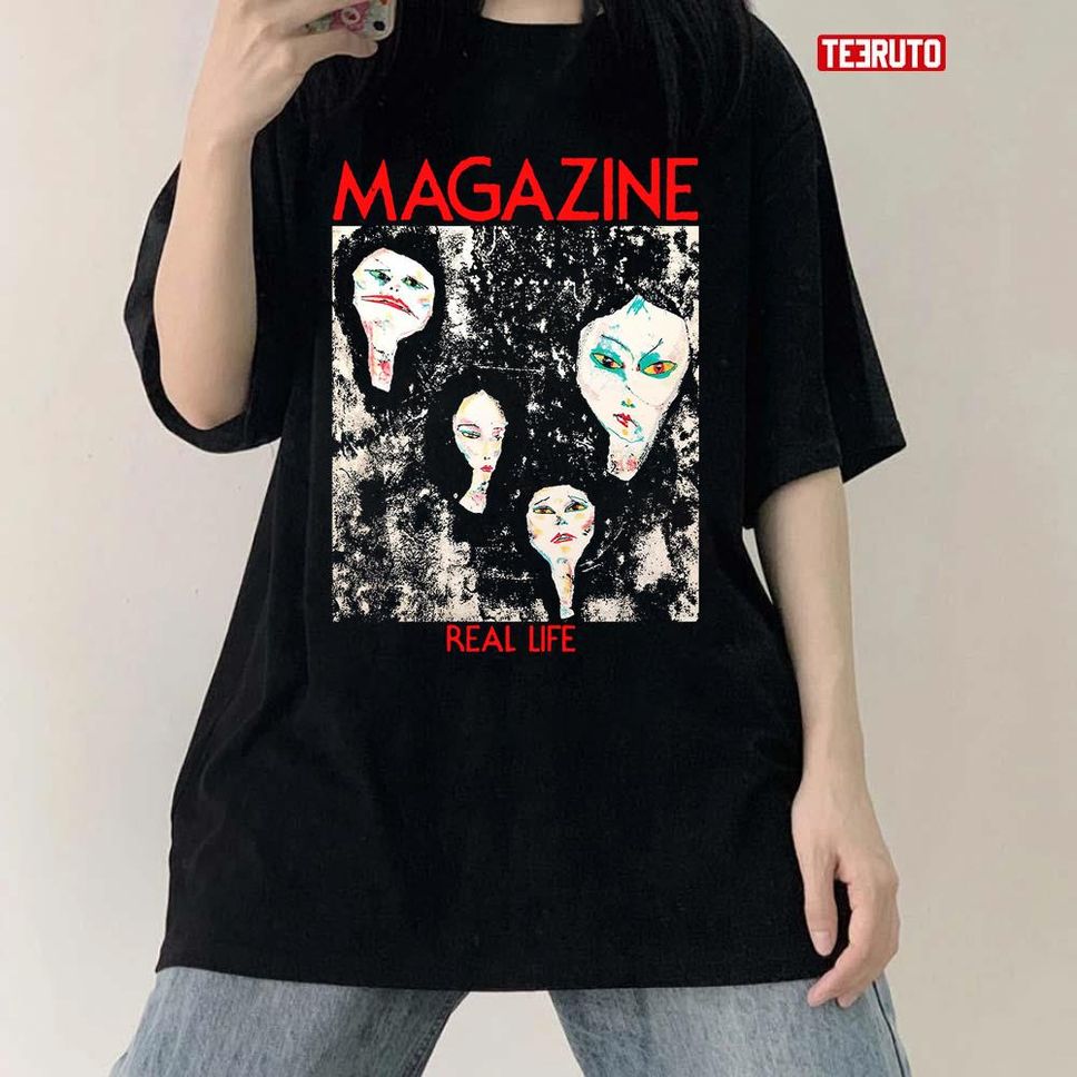 Magazine Real Life Art Unisex T Shirt