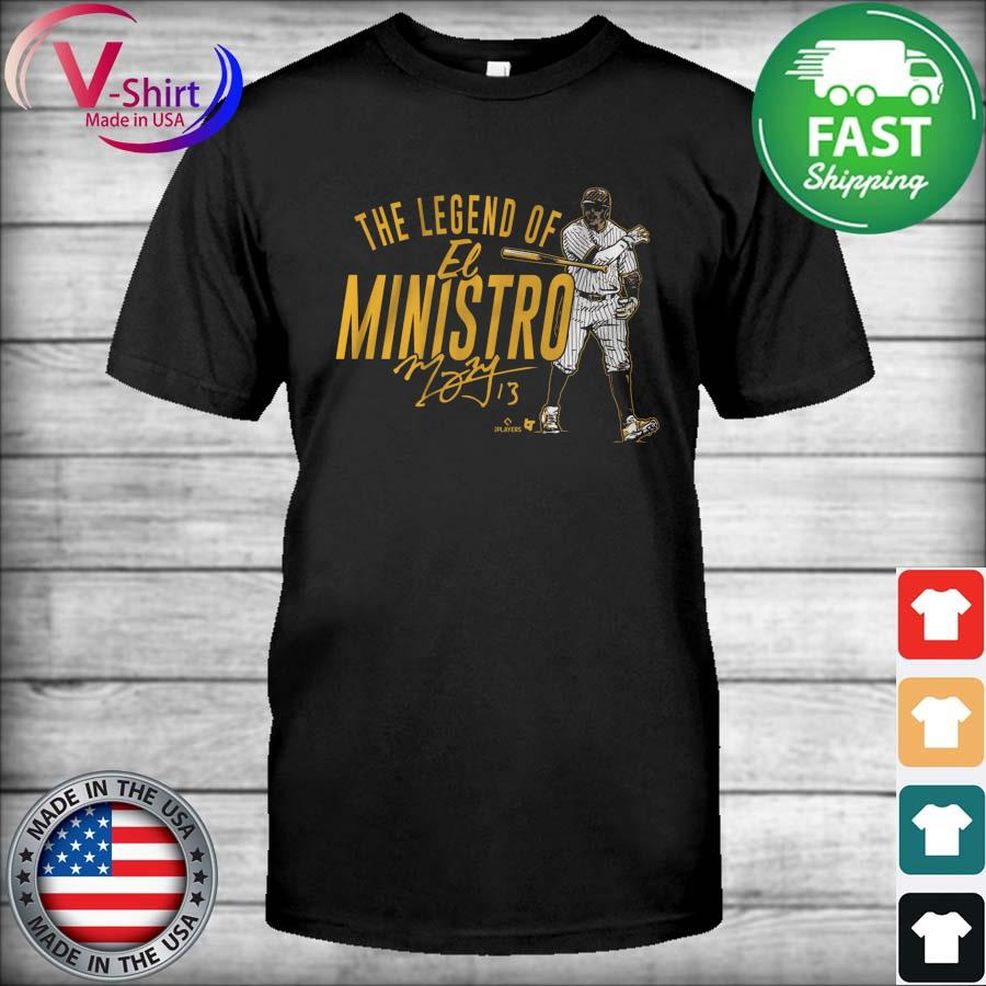 Manny Machado San Diego Padres The Legend Of El Ministro Shirt