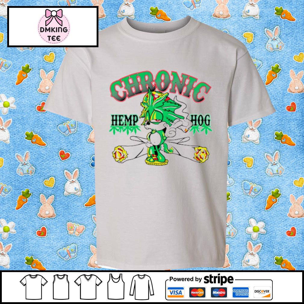Marijuana Chronic The Hemp Hog Weed Pot Smoke 420 Shirt