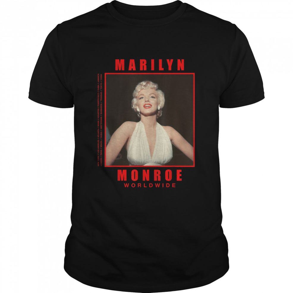 Marilyn Monroe Worldwide T Shirt
