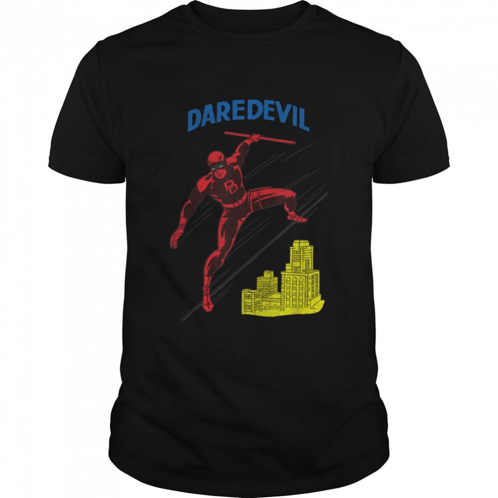 Marvel Daredevil Retro Comic T Shirt