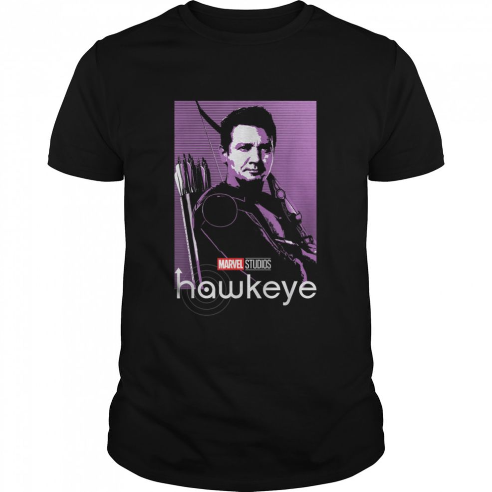 Marvel Hawkeye Pop Art Portrait T Shirt