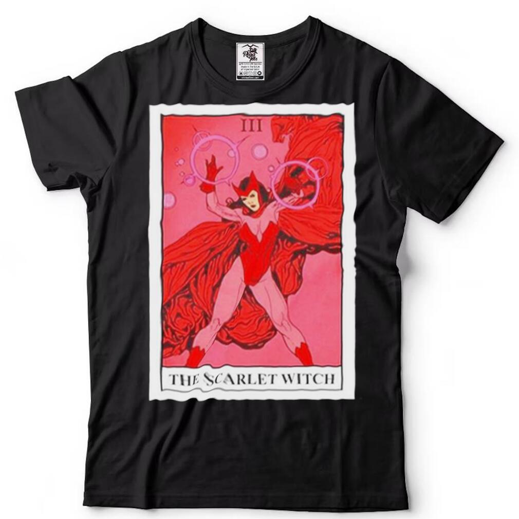 Marvel Scarlet Witch Tarot Card T Shirt