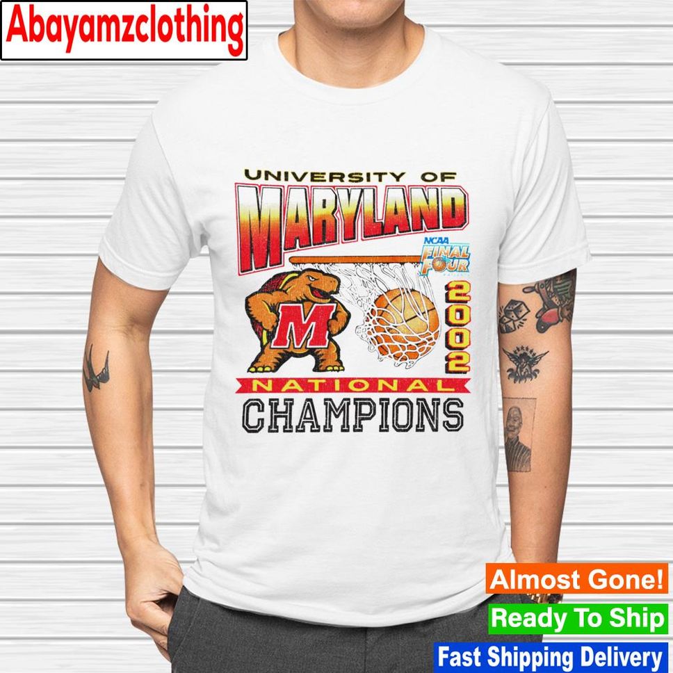 Maryland Terrapins 2002 National Champions Shirt
