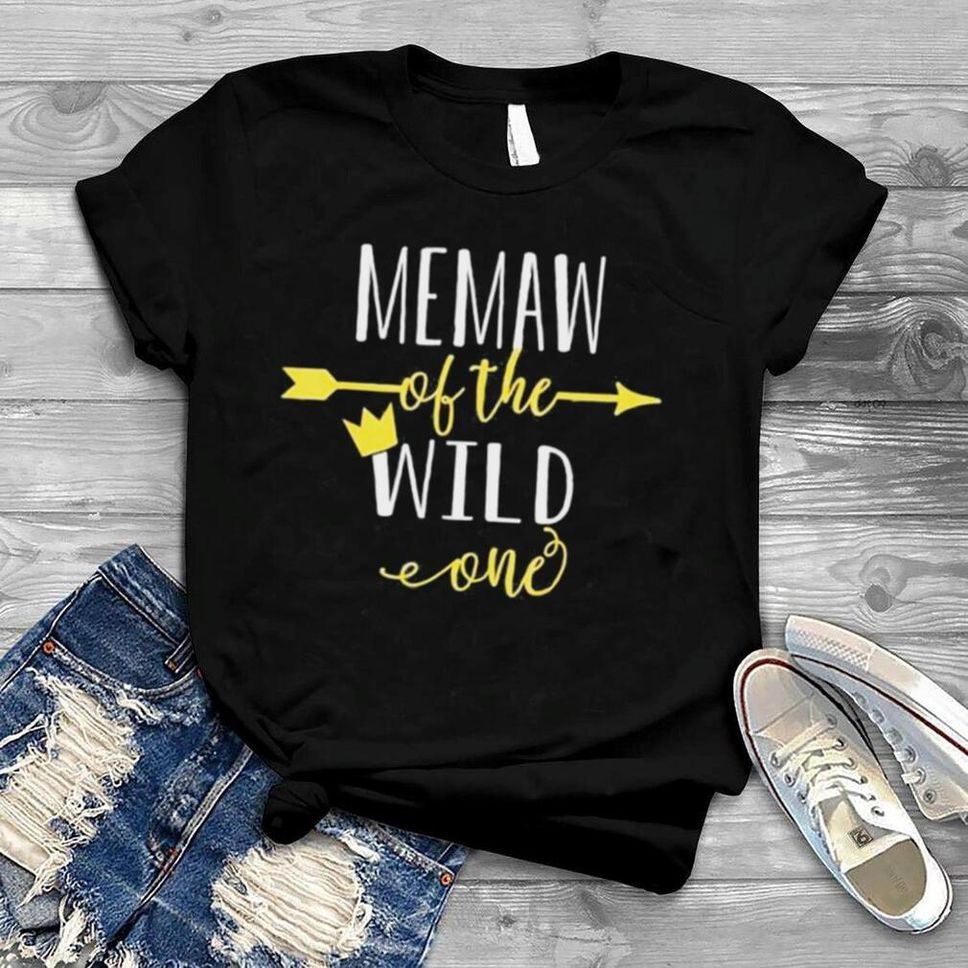 Memaw Of The Wild One Daughter Matching Family Shirt