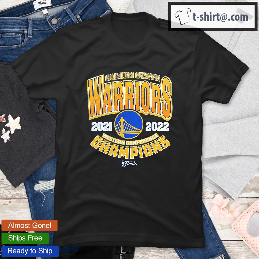 Men’s Royal Golden State Warriors 2022 Western Conference Champions Trap T-Shirt