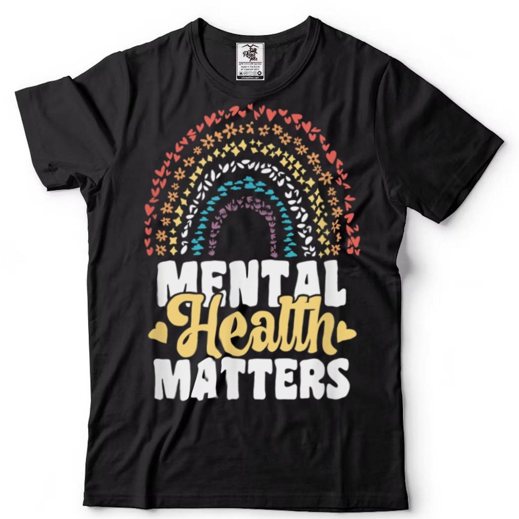Mental Health Matters Human Brain Psychology T Shirt