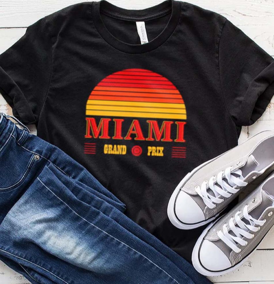 Miami Grand Prix 2022 Design Sunset T Shirt