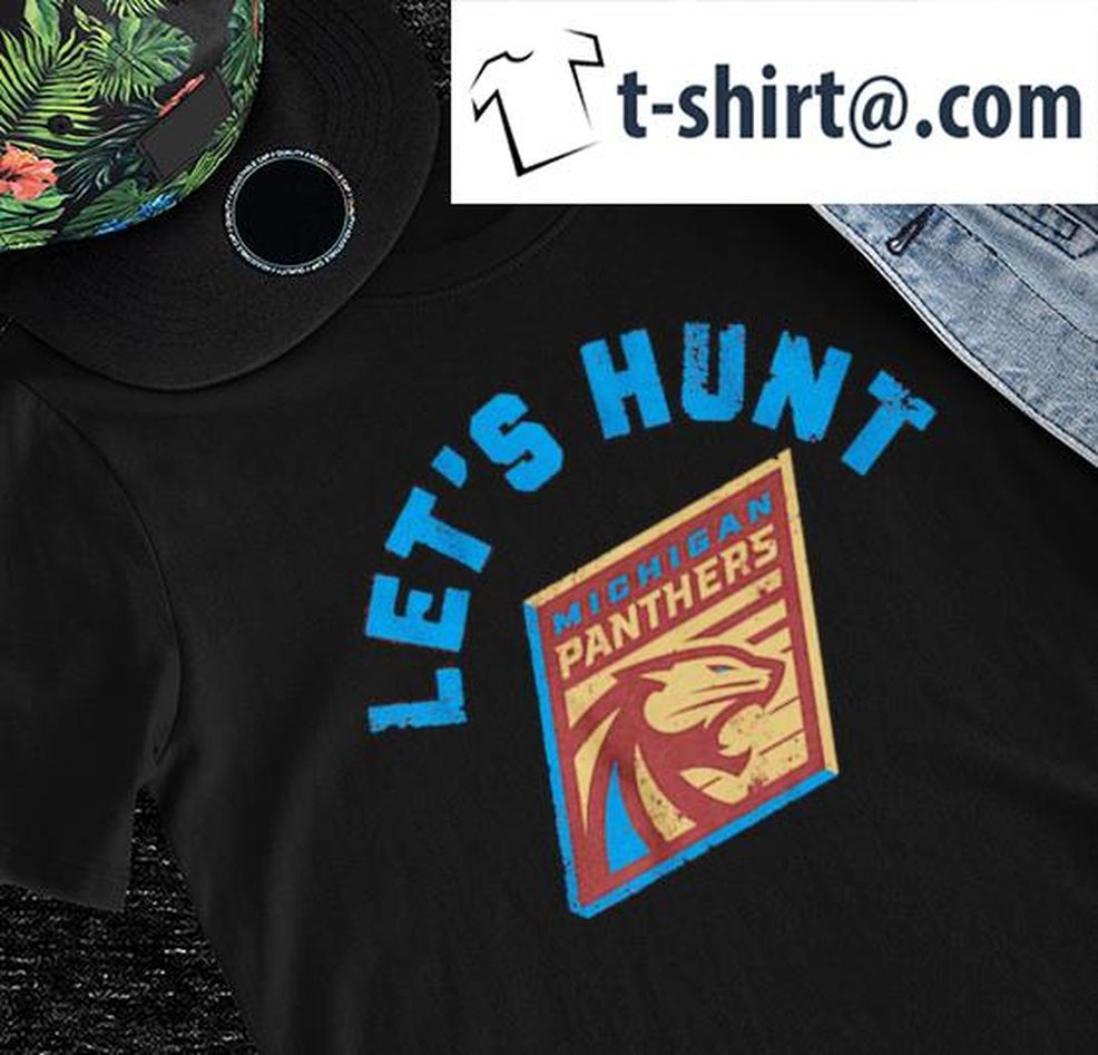 Michigan Panthers Let's Hunt Logo Shirt