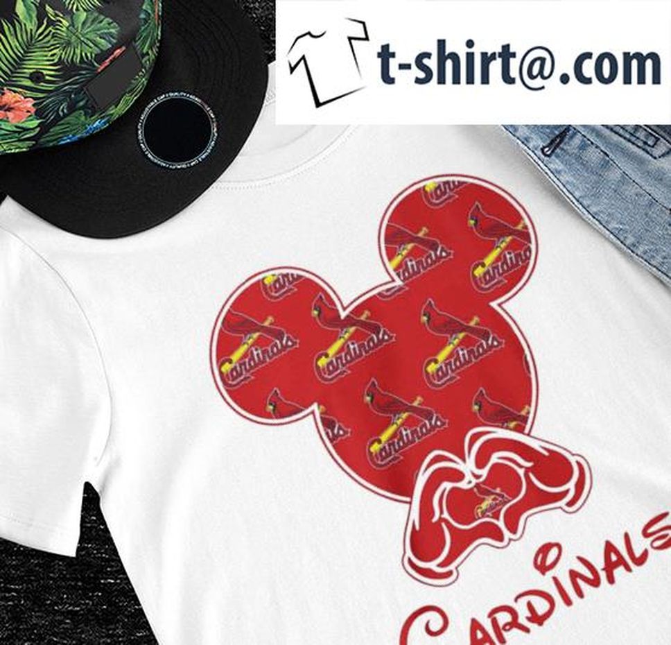 Mickey Mouse Love St. Louis Cardinals 2022 Shirt