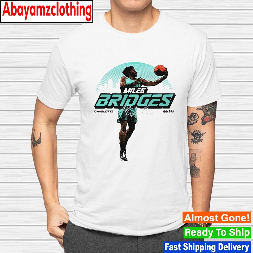 Miles Bridges Charlotte Hornets Skyline Signature Shirt