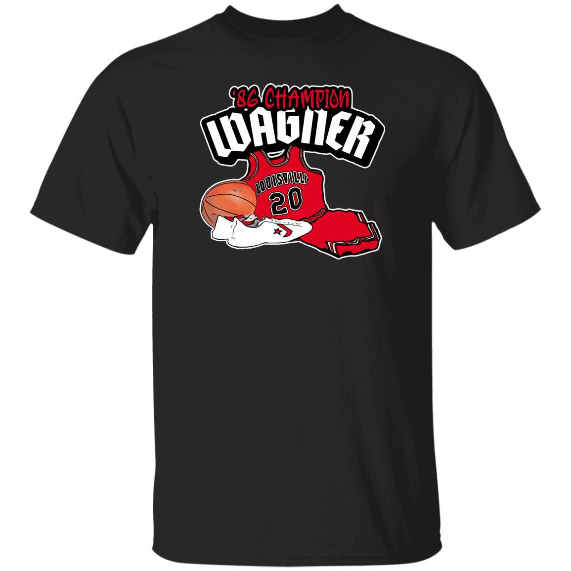 Milt Wagner Tee Shirt ’86 Champion Wagner Hooligantshirt