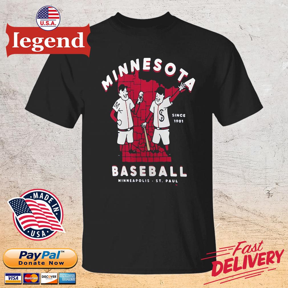 Minnesota Twins Since 1901 Baseball Minneapolis St Paul Shirt