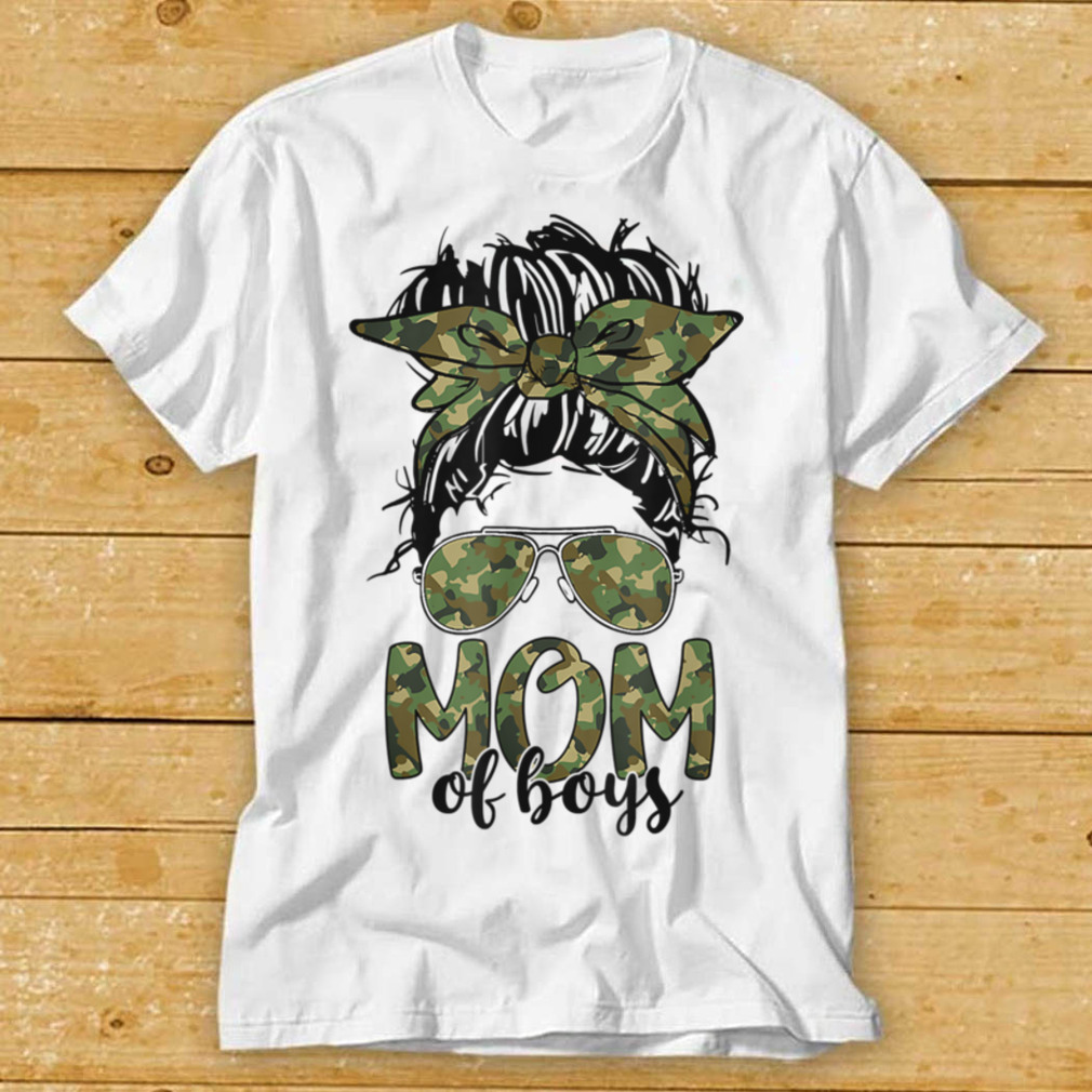 Mom Life Leopard Messy Bun Bleached Women Mothers Day Gifts T Shirt Hoodie shirt