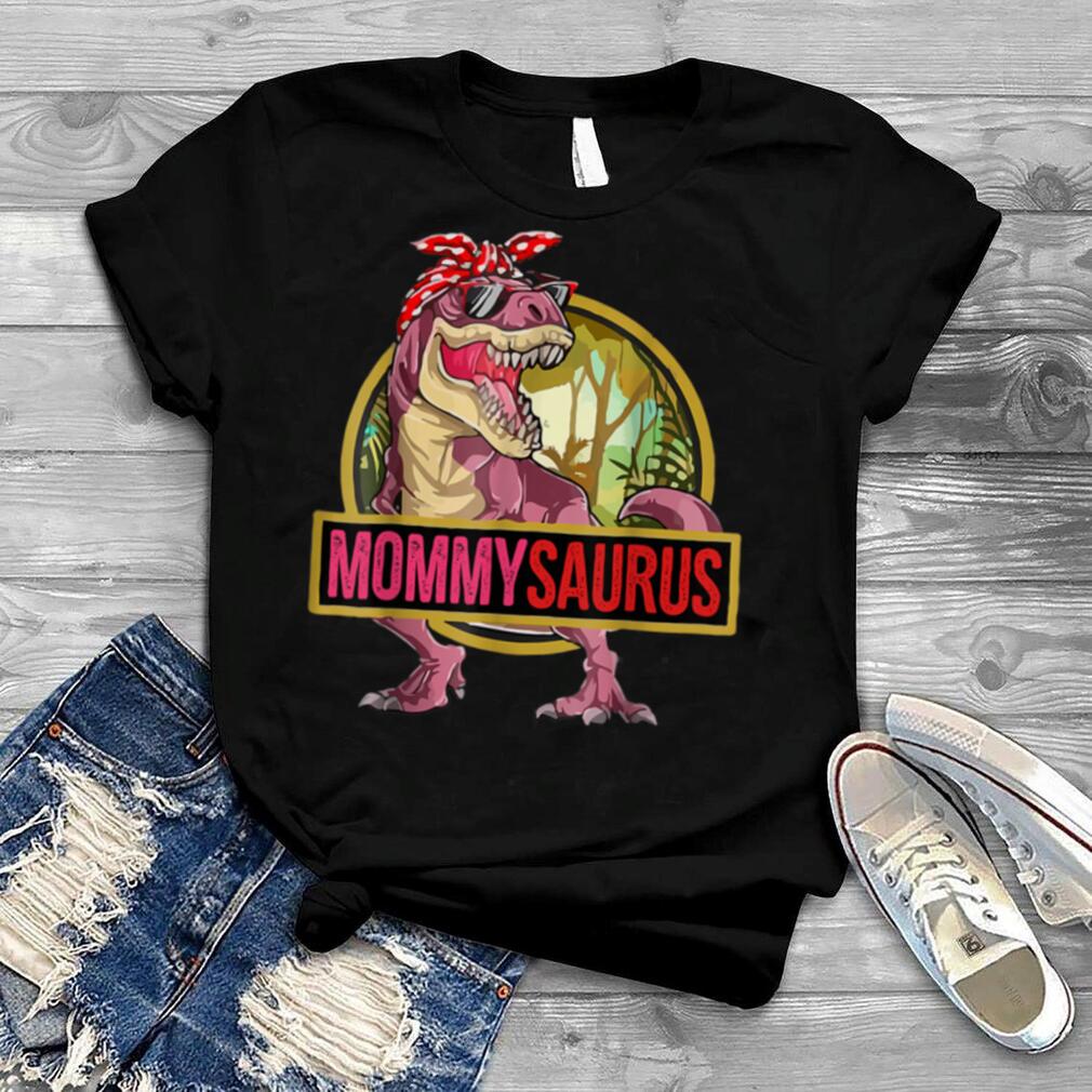 Mommysaurus T Rex Dinosaur Mommy Saurus Family Matching T Shirt B0B2JSHRPT