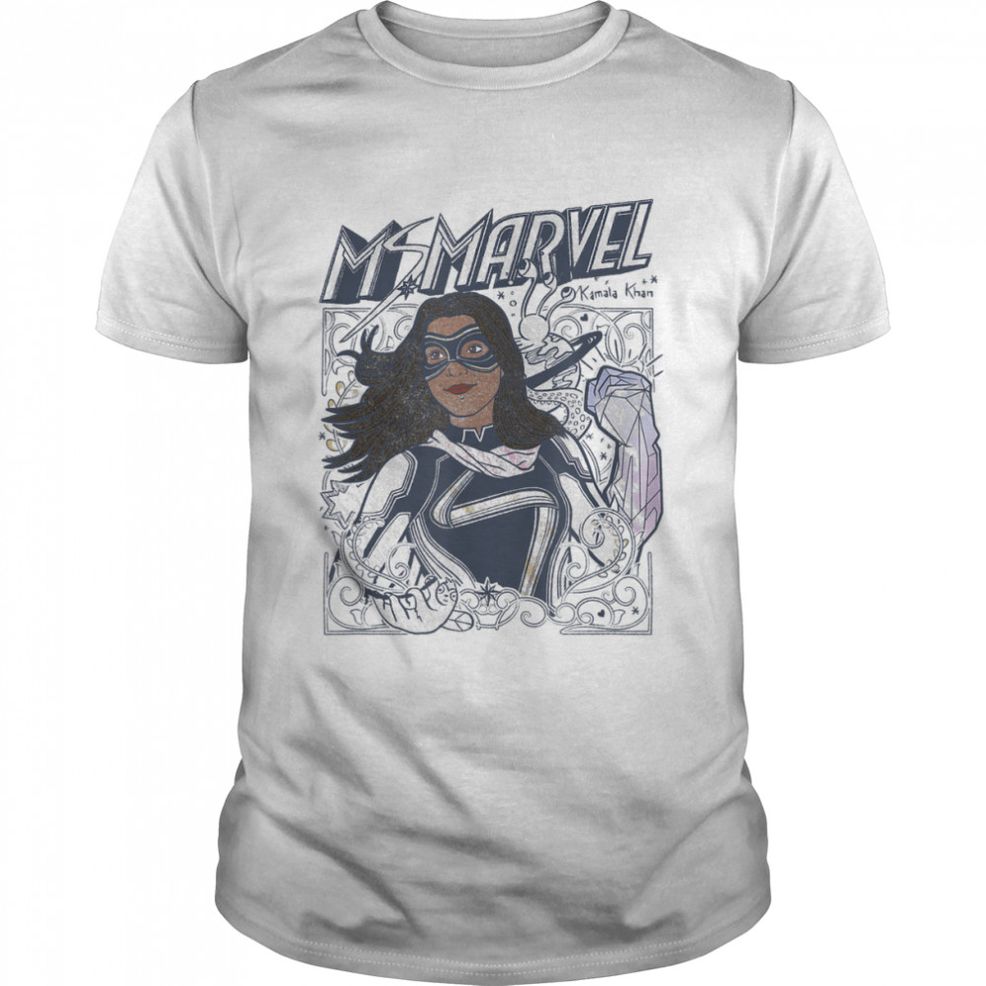 Ms. Marvel Kamala Khan Sketch Pad T Shirt