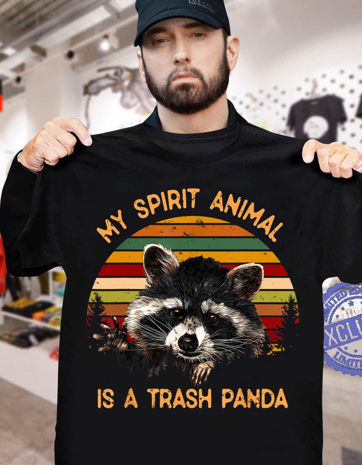 My Spirit Animal Is A Trash Panda Shirt