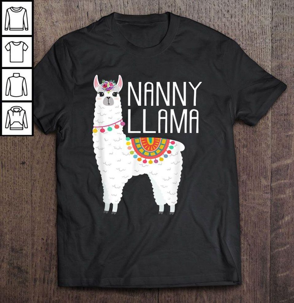 Nanny Llama Nana Llama Shirt