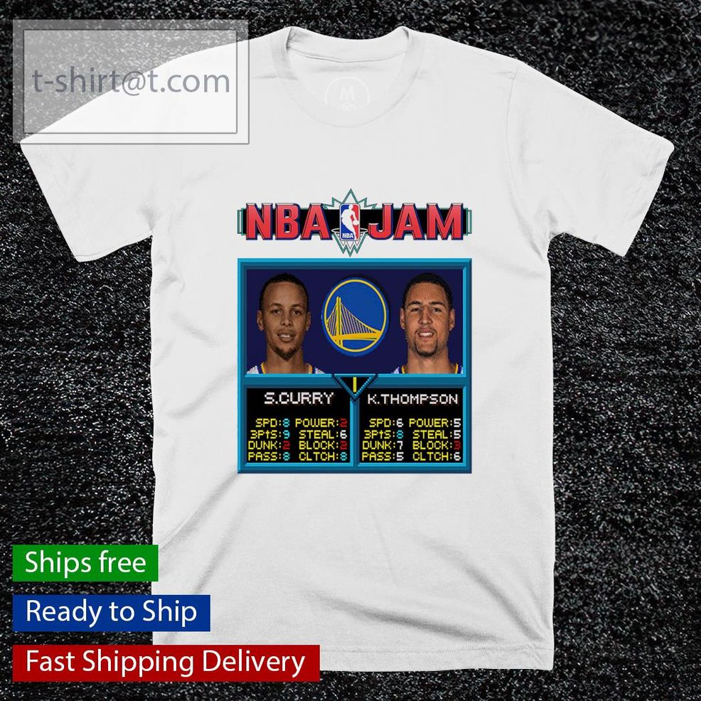 NBA Jam S Curry K Thompson Shirt