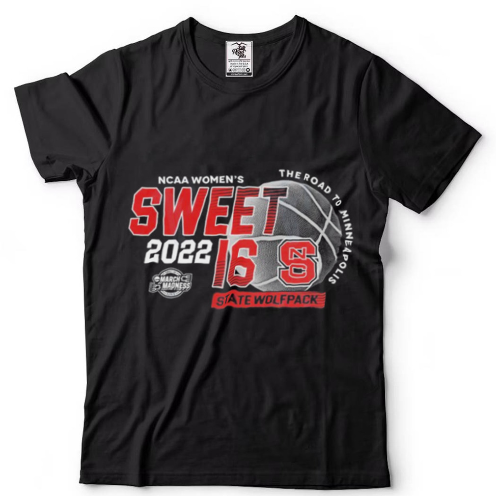 NC State Wolfpack NCAA Women’s Basketball Sweet 16 Graphic Unisex T Shirt