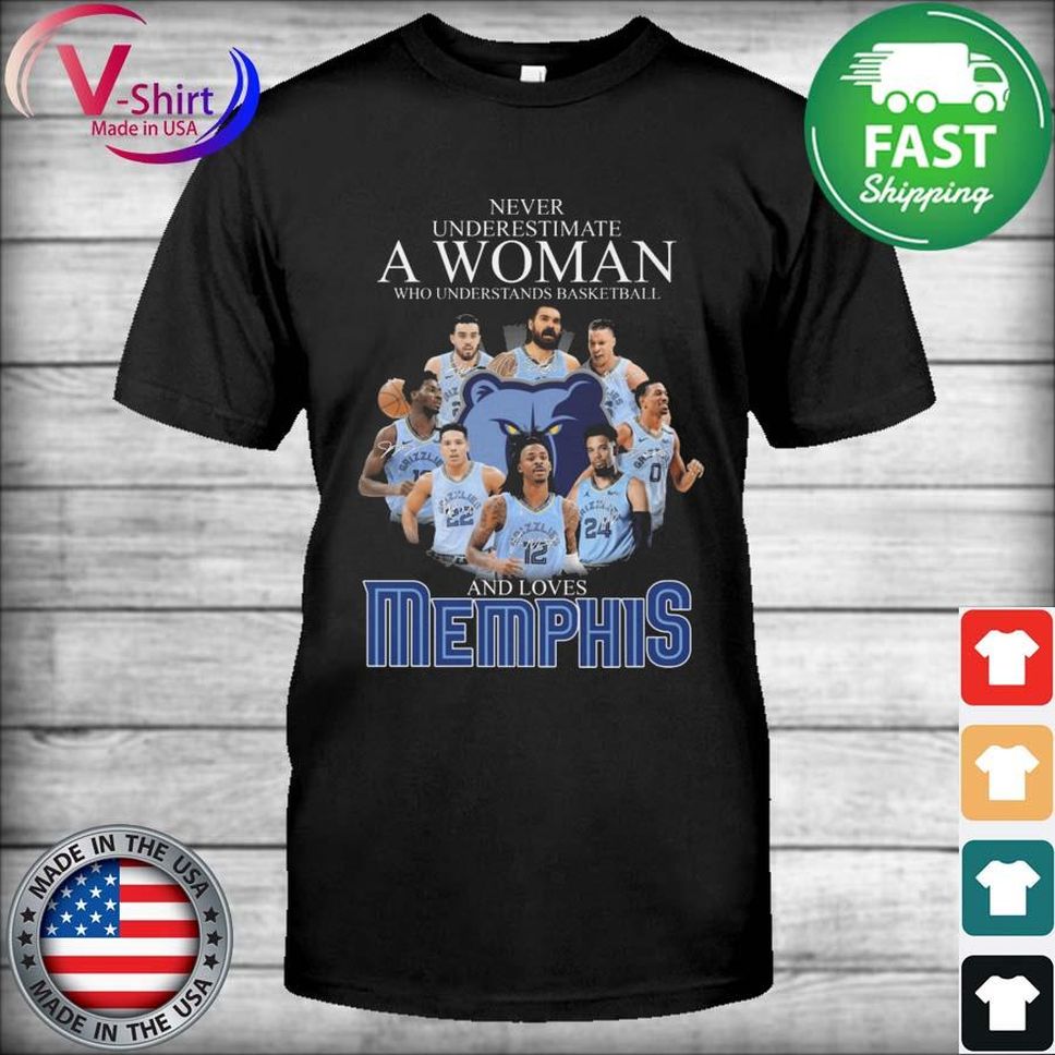 Never Underestimate A Woman Who Understands Baseball And Loves Memphis 2022 Shirt
