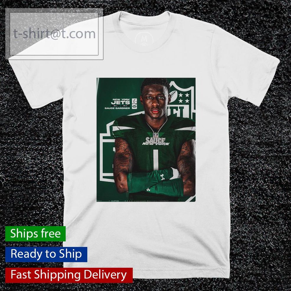 New York Jets Sauce Gardner NFL Draft Poster Shirt