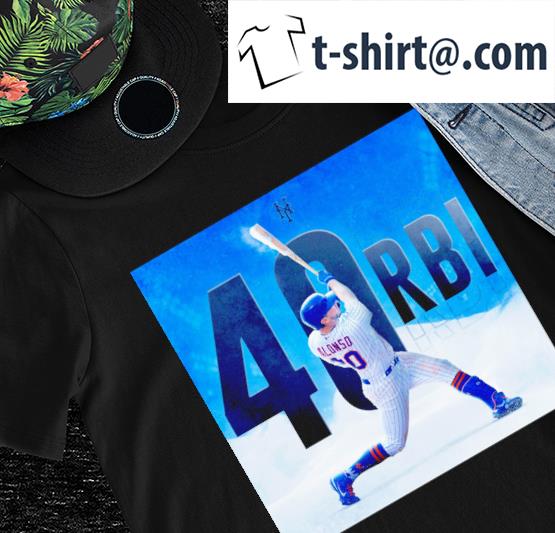 New York Mets Pete Alonso The Polar Bear is off to a scorching start 40 RBI shirt