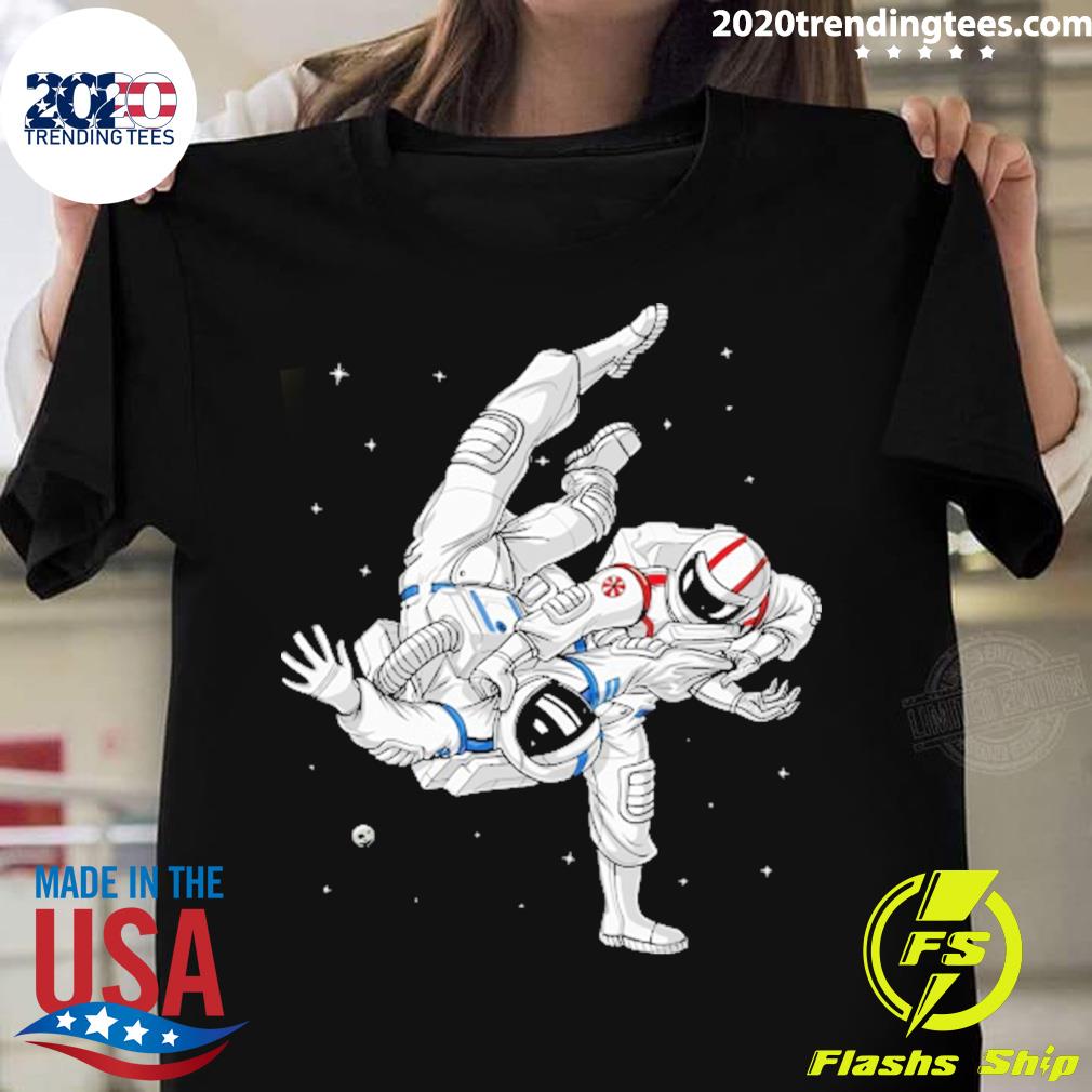 Nice judo Astronauts Wrestling T-shirt