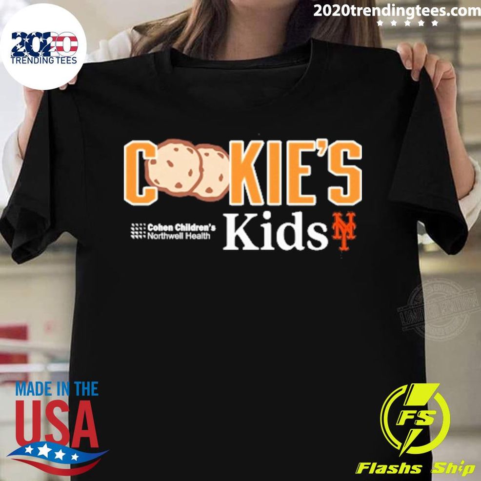 Nice Mets Cookie's Cohen Children's North Health Kids T Shirt