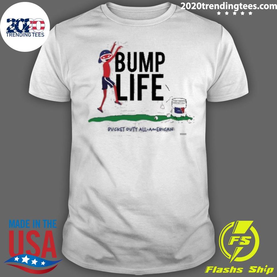 Nice Pitching Ninja Merch Bump Life Bucket Duty All American Shirt
