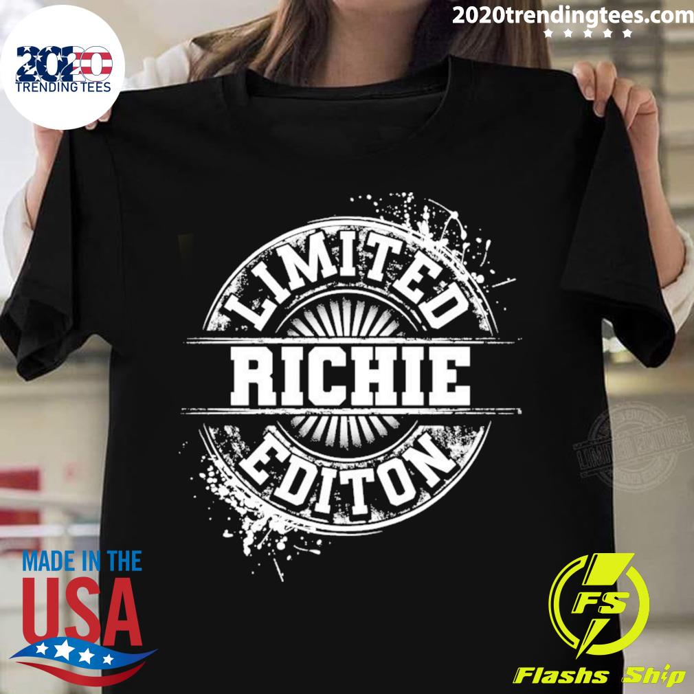 Nice rICHIE Limited Edition Personalized Name Joke T-shirt