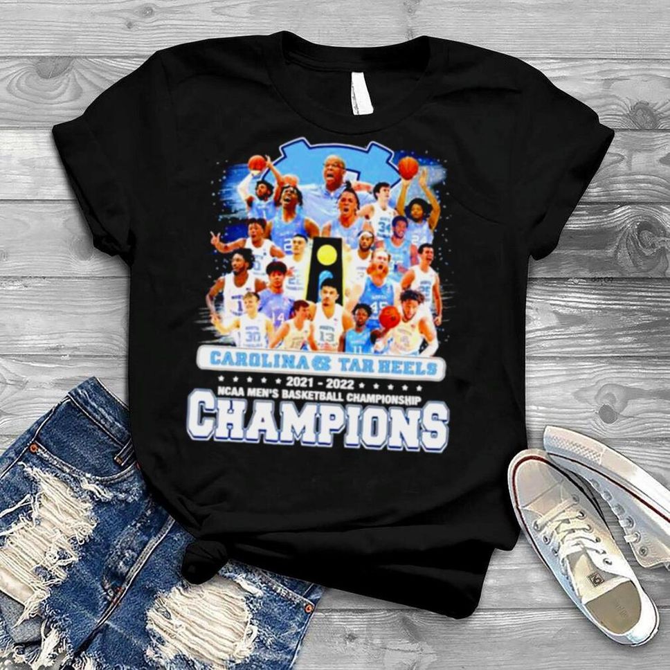 North Carolina Tar Heels 2021 2022 NCAA Men’s Basketball Championship Champions T Shirt