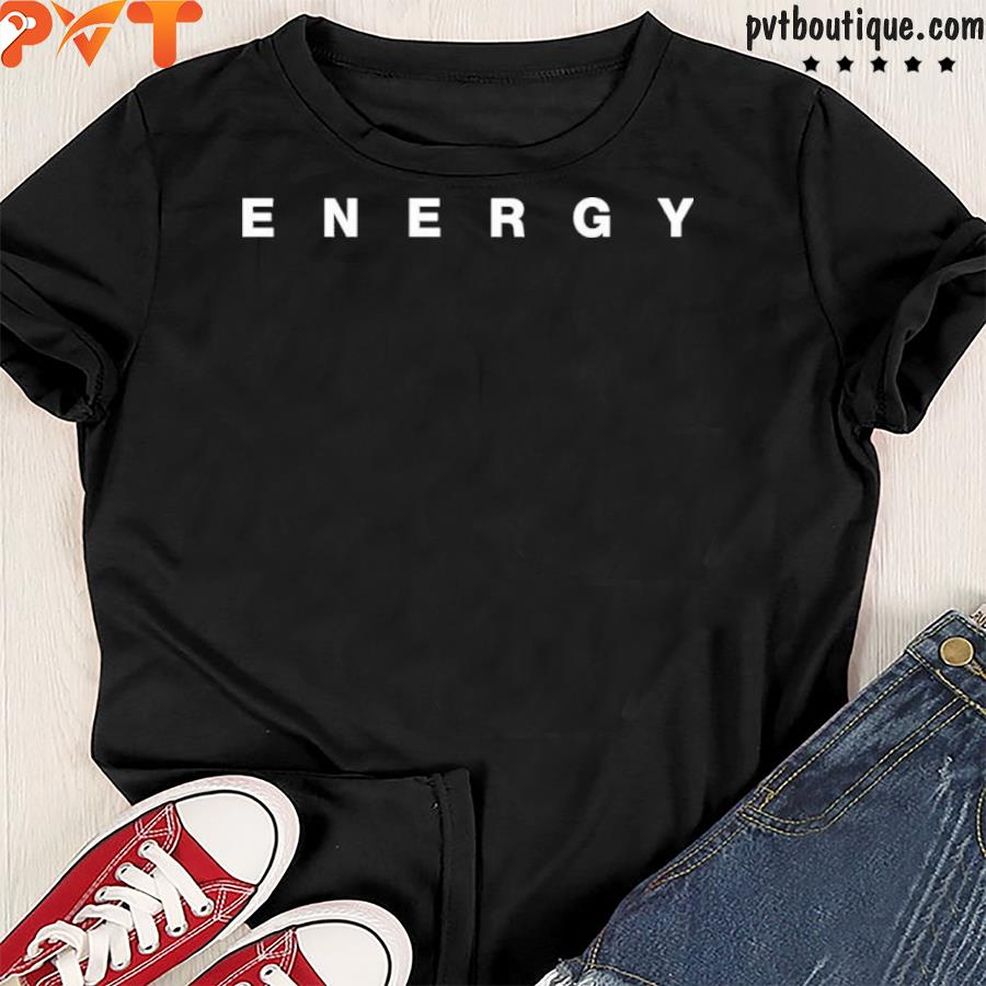 Nrg Merch Energy Black Shirt