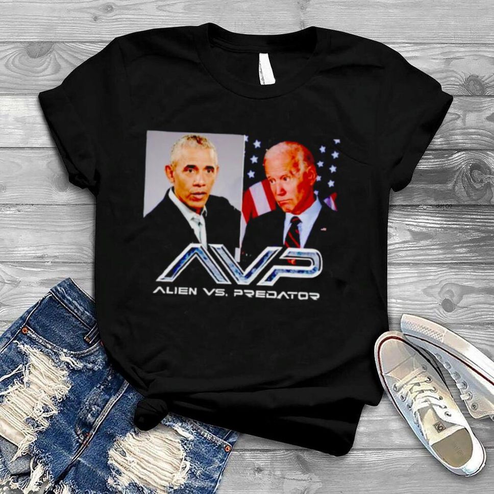 Obama And Biden Alien Vs Predator Shirt