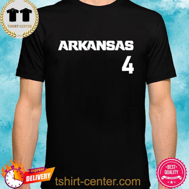 Official Arkansas 4 Tee Shirt