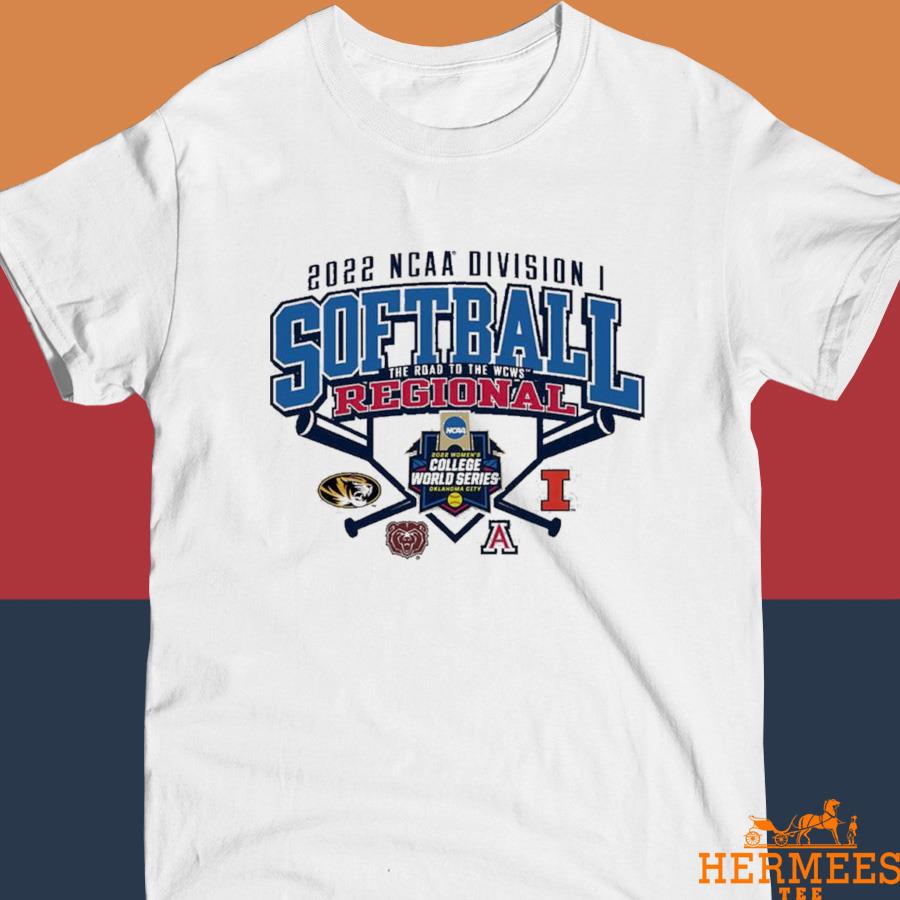 Official Division I Womens Softball Regional Missouri 2022 Shirt