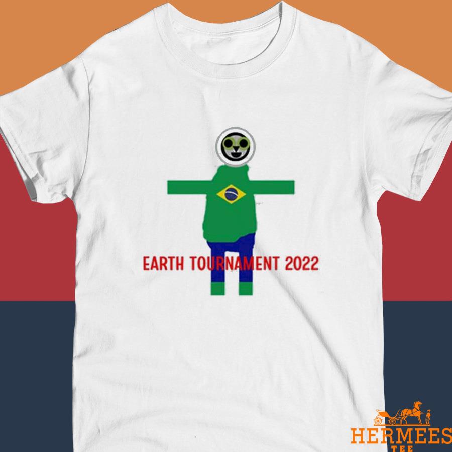 Official Earth Tournament 2022 Brazil Flag Shirt