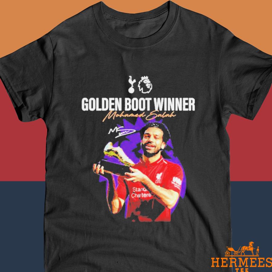Official Golden Boot Winner Mohamed Salah Signature Shirt