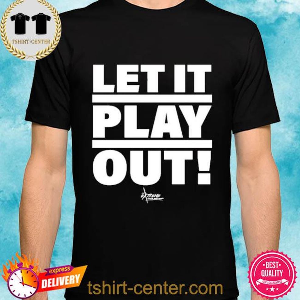 Official Jon Alba Let It Play Out Shirt