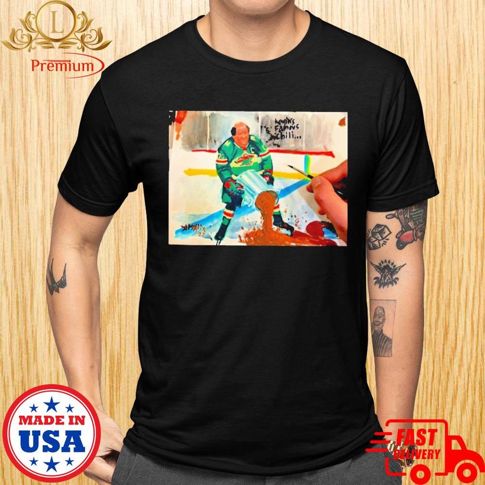 Official Kevin’s Famous Chili Painting Shirt