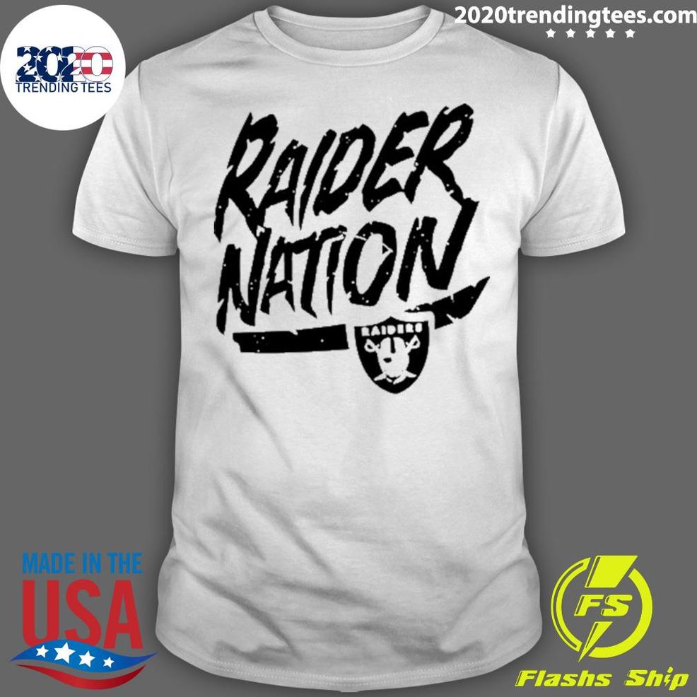Official Las Vegas Raiders Raider Nation Logo 2022 T Shirt