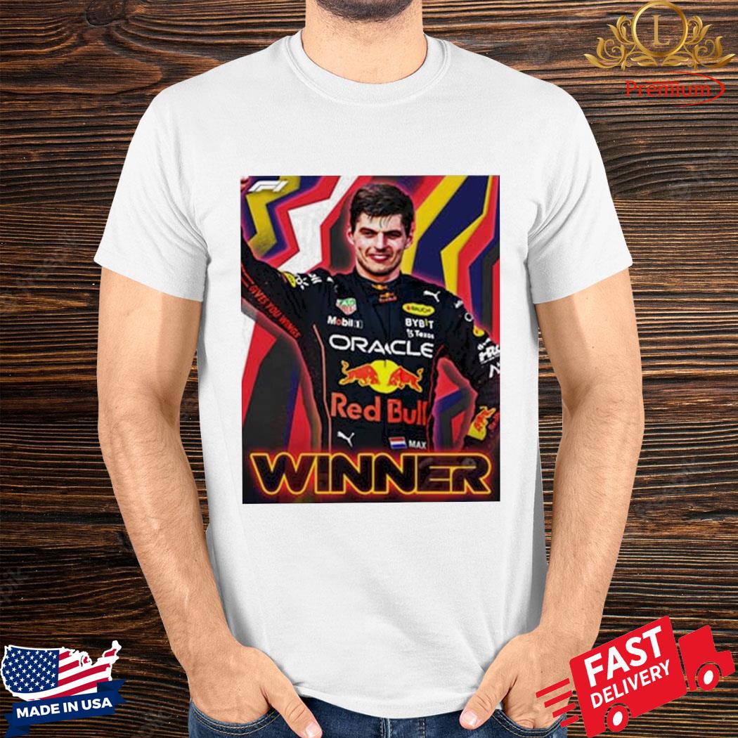 Official Max Verstappen Win Barcelona Spanish GP 2022 shirt
