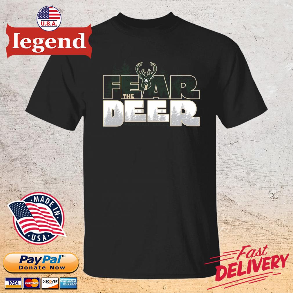 Official Milwaukee Bucks Fear The Deer 2022 Shirt
