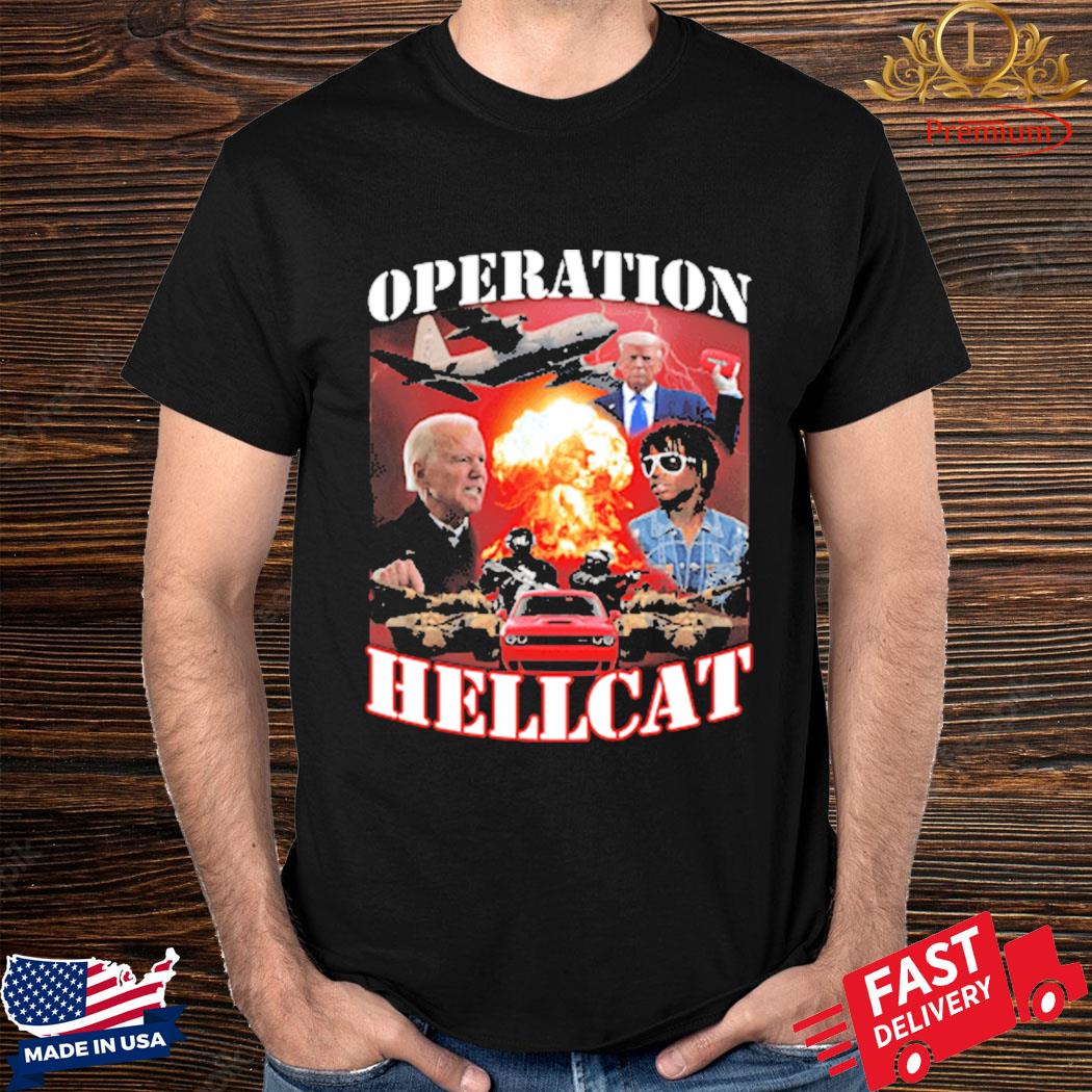 Official Operation Hellcat Chief Keef Joe Biden And Trump shirt