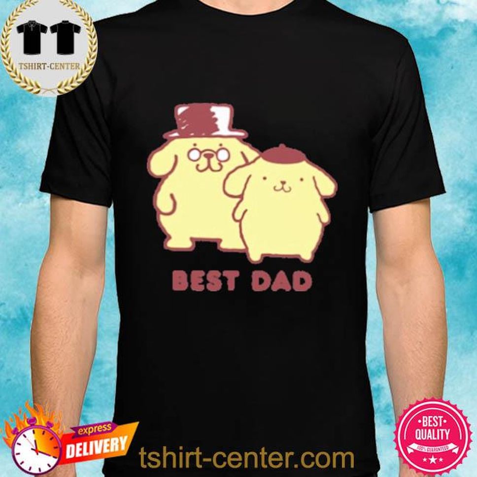 Official Pompompurin Best Dad Father's Day Shirt