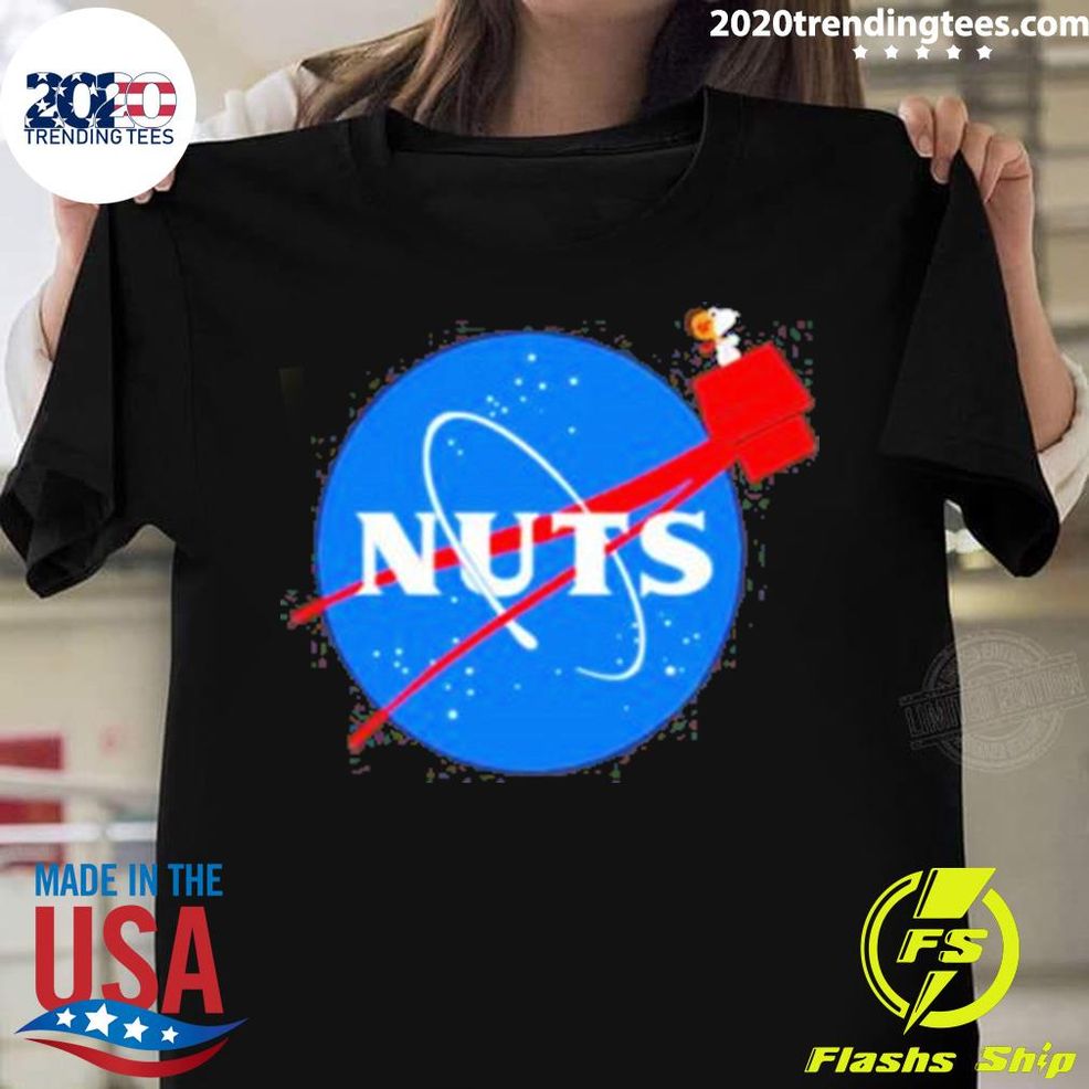 Official Snoopy Nuts Nasa T Shirt